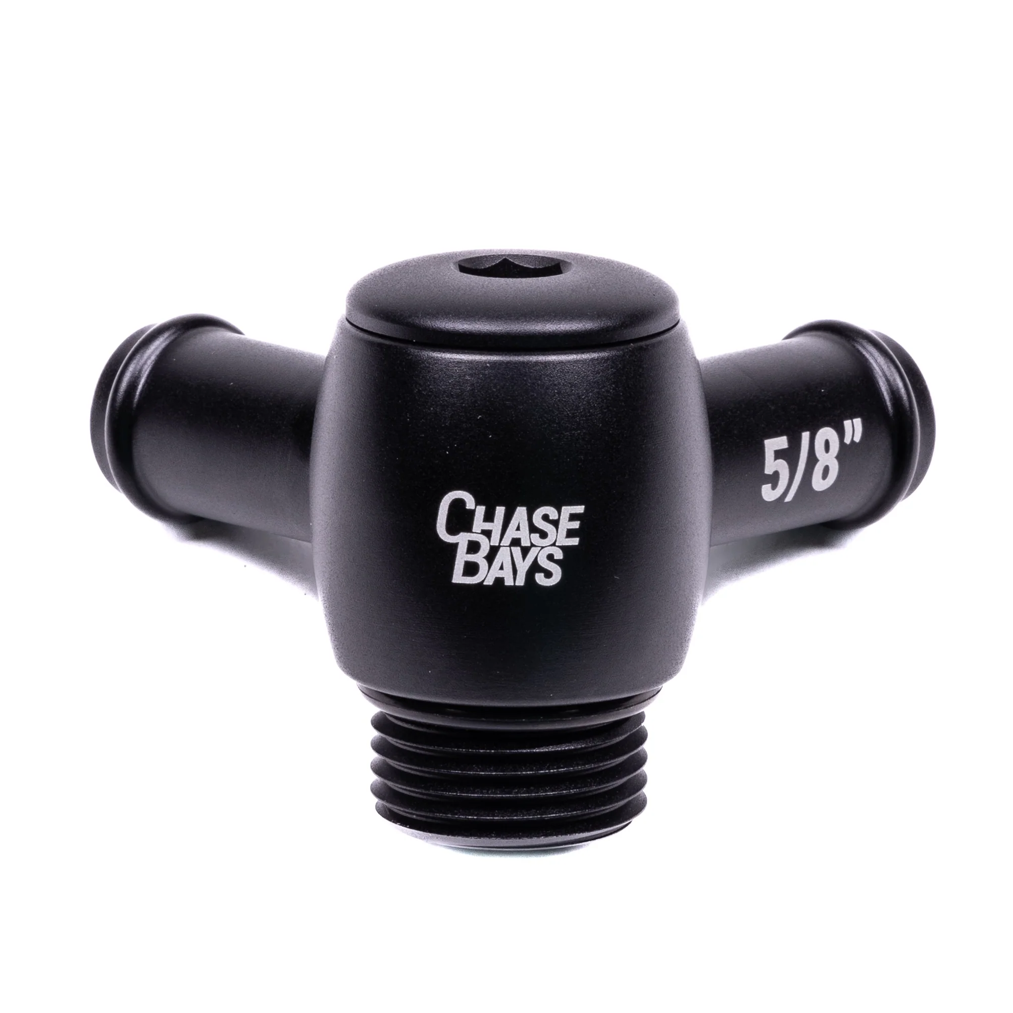 Chase Bays 10AN ORB to 5/8 Hose Barb 90º L Fitting - Image 3