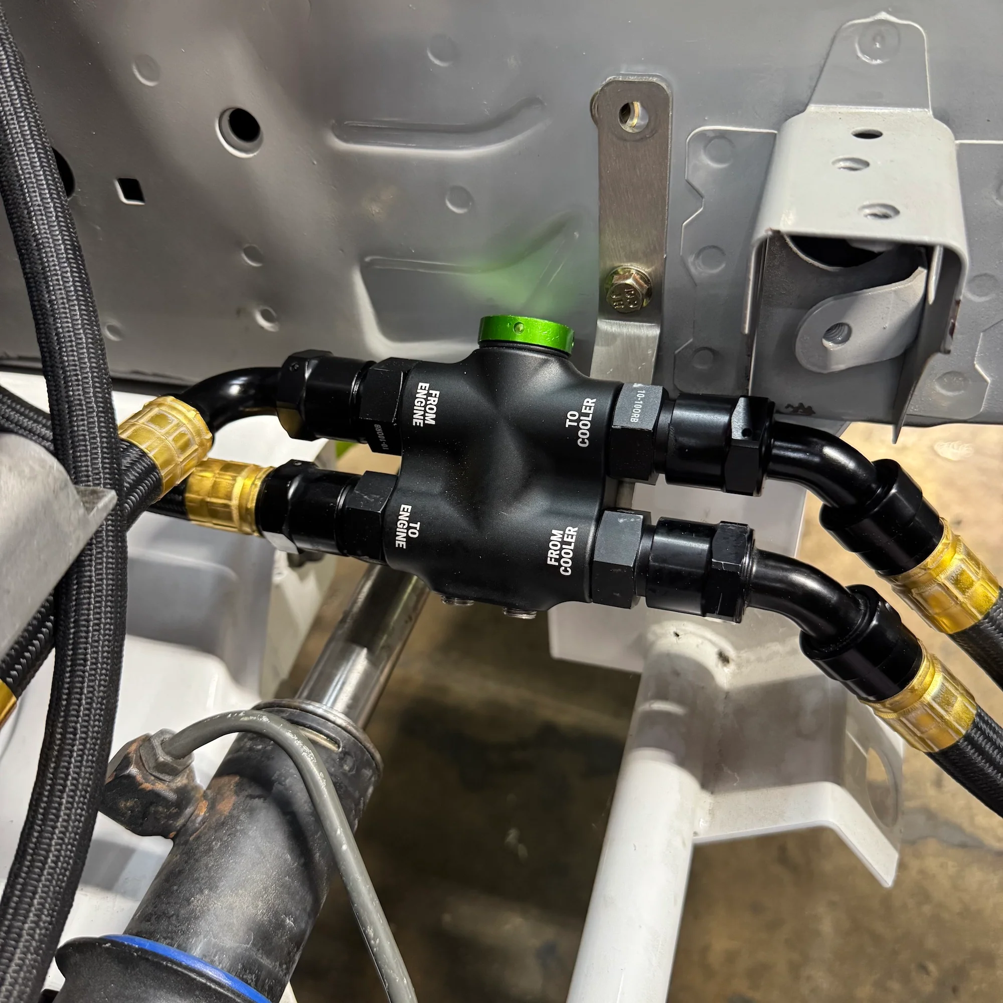 Chase Bays Remote Thermostatic Oil Cooler Adapter - Image 2