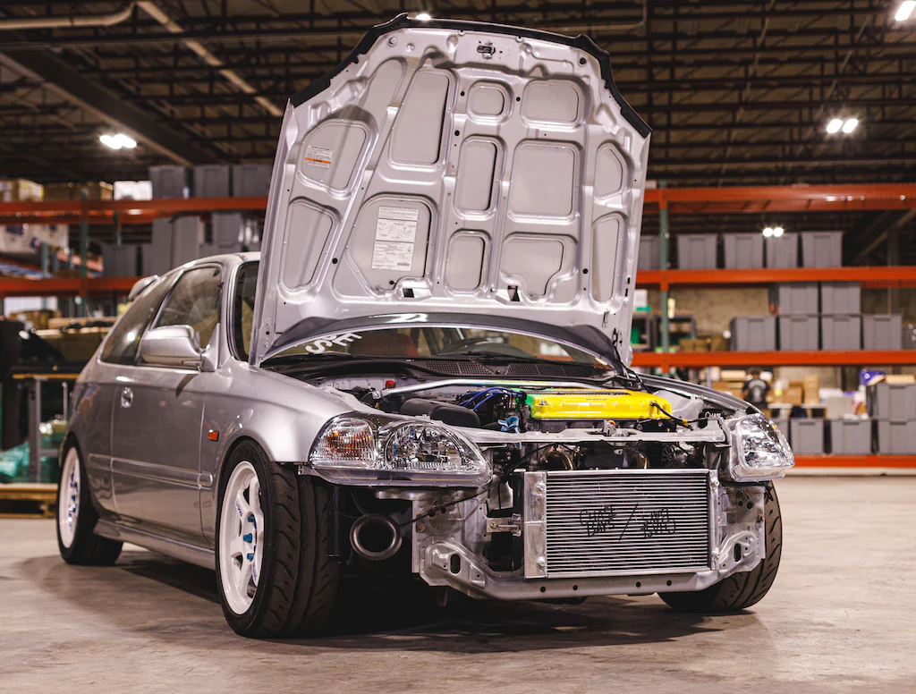 Chase Bays Tucked Aluminum Radiator - Honda Civic / Integra - Image 11