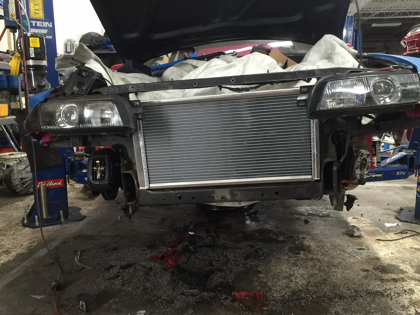 Chase Bays Tucked Aluminum Radiator - Nissan 240sx S13 / S14 / S15 and R32 - Image 19