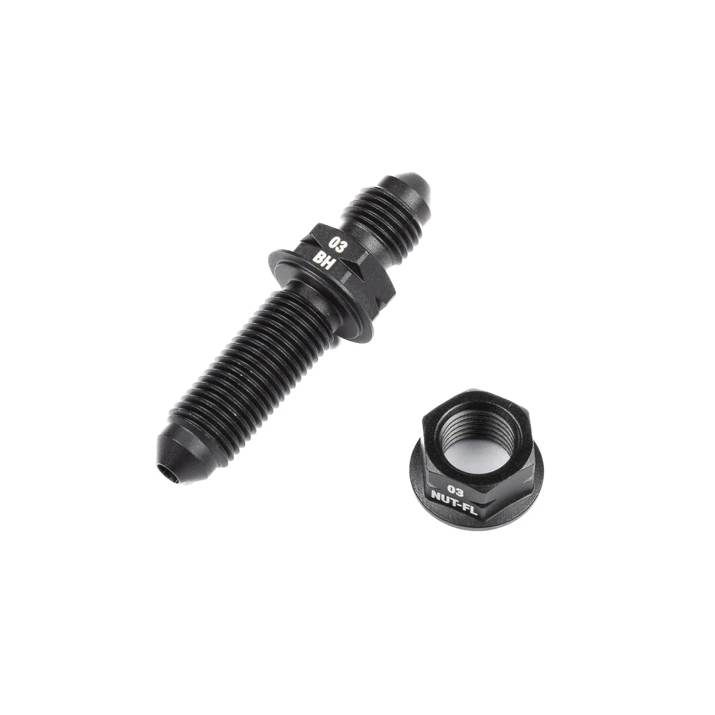Chase Bays 3AN Straight Bulkhead w/ Securing Nut