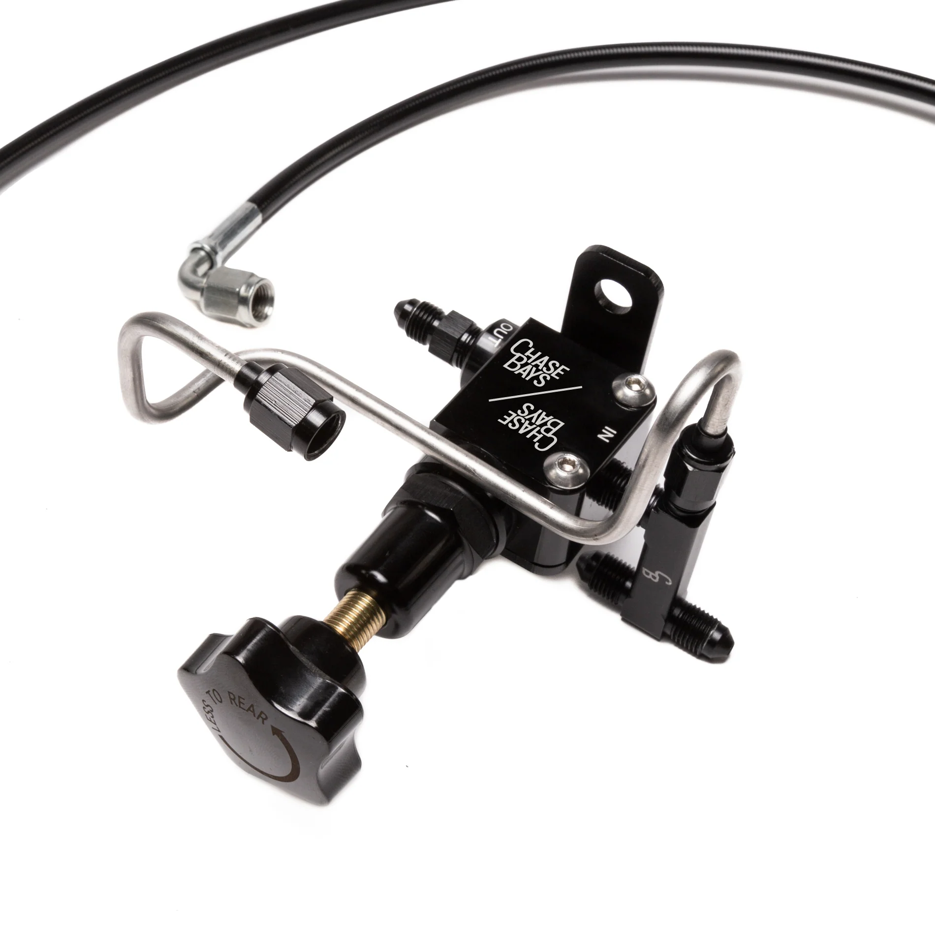 Chase Bays Brake Line Relocation for BMW E30 with Single Piston Brake Booster Delete - Image 3