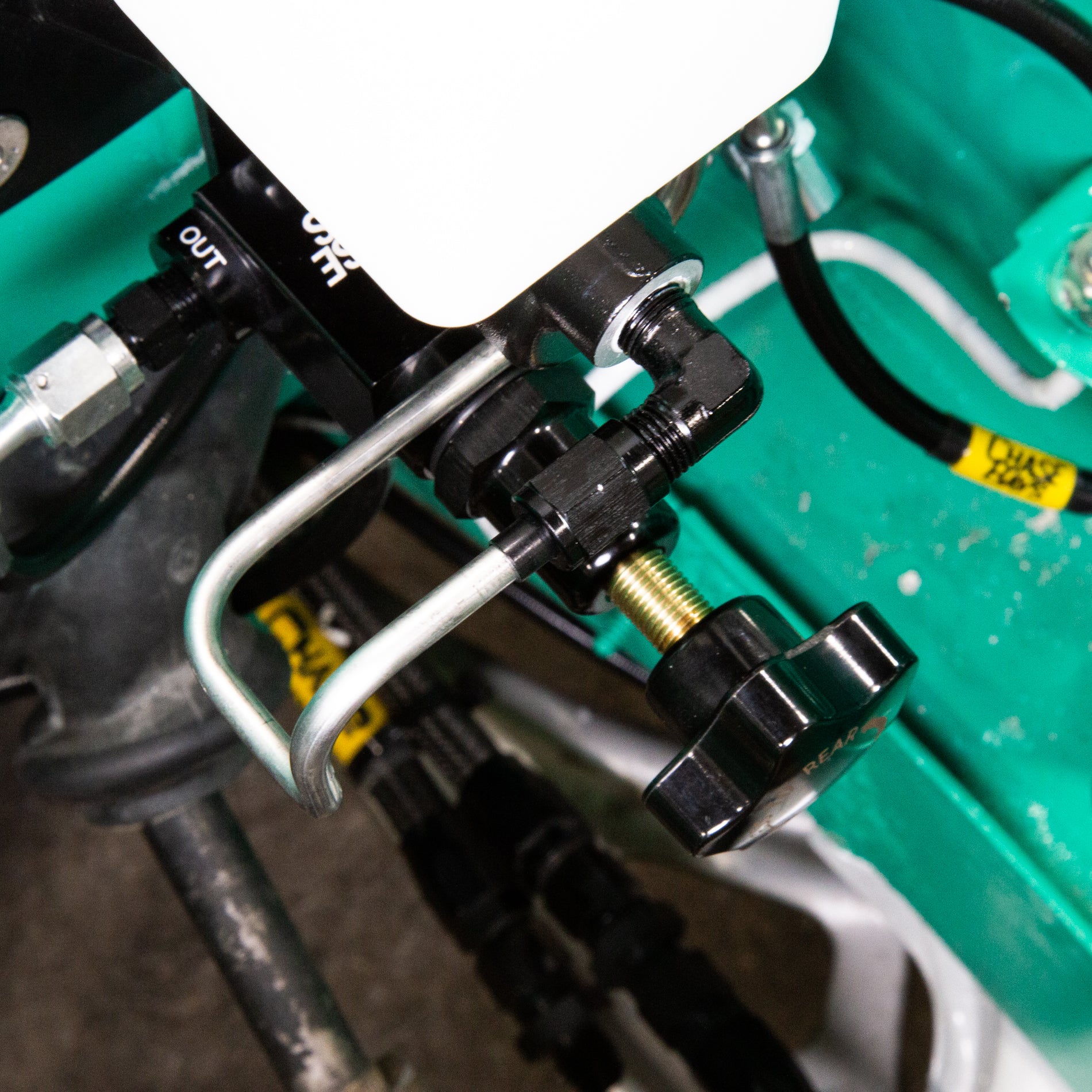 Chase Bays Brake Line Relocation for BMW E30 with Single Piston Brake Booster Delete - Image 9