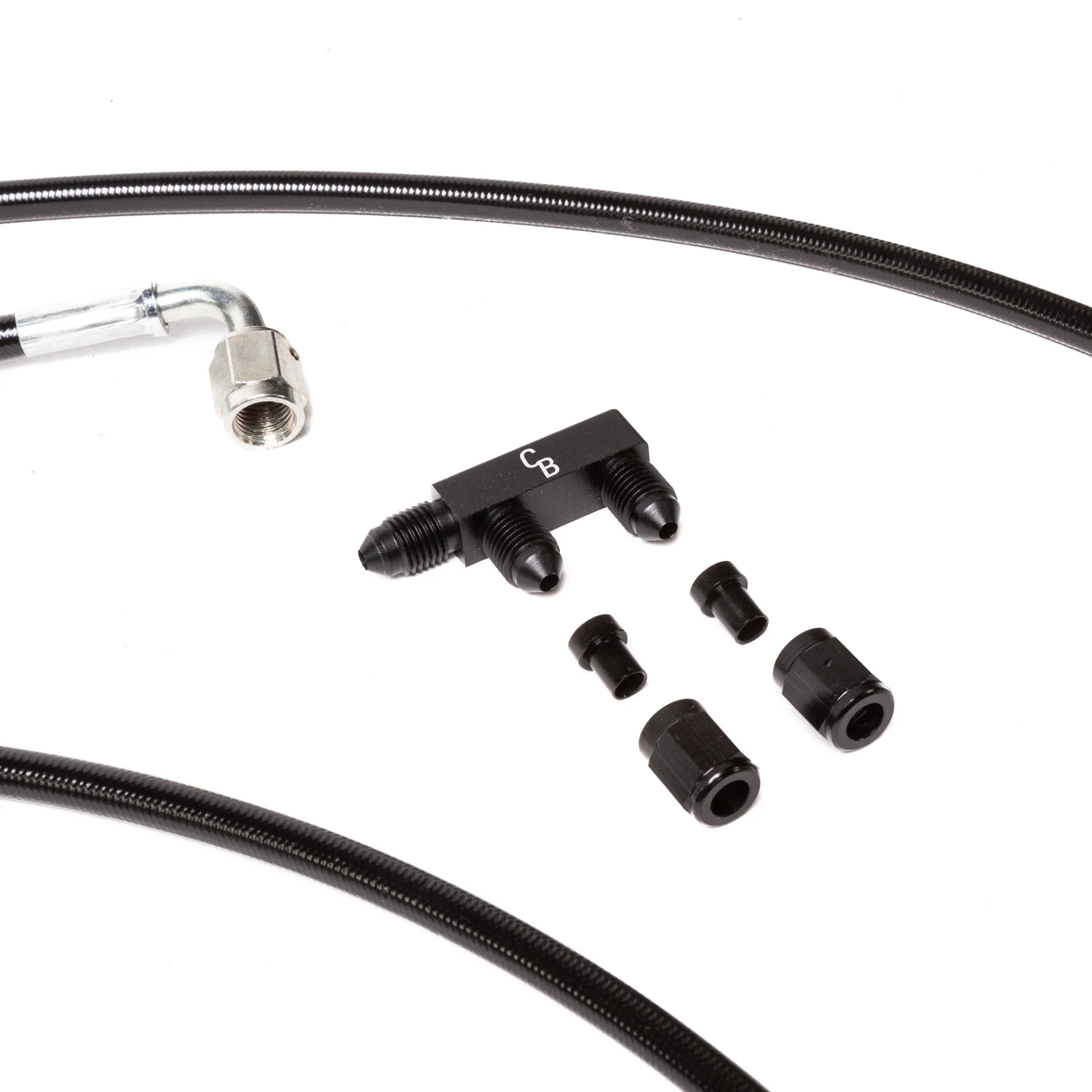 Chase Bays Brake Line Relocation for 88-91 Civic / CRX and 90-93 Integra with Single Piston Brake Booster Delete - Image 3