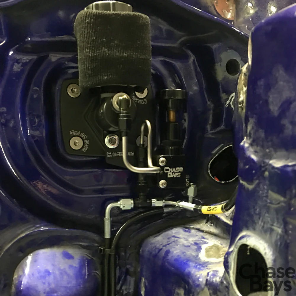 Chase Bays Brake Line Relocation for 88-91 Civic / CRX and 90-93 Integra with Single Piston Brake Booster Delete - Image 6