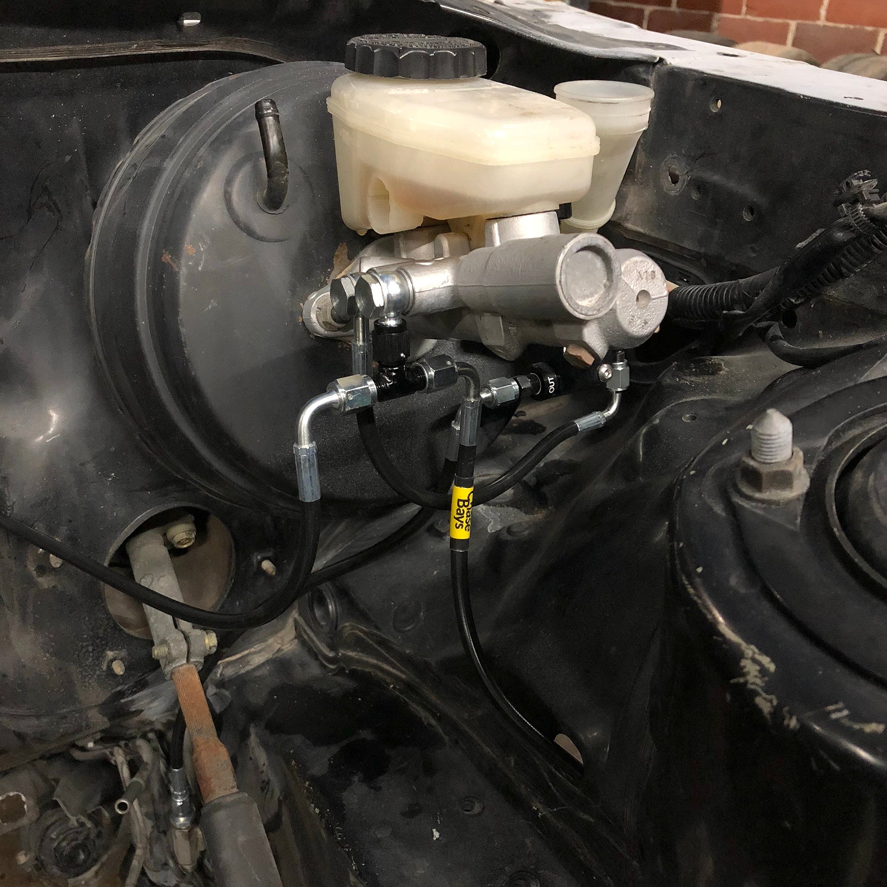 Chase Bays Brake Line Relocation - 93-98 Toyota Supra JZA80 for OEMC - Image 2