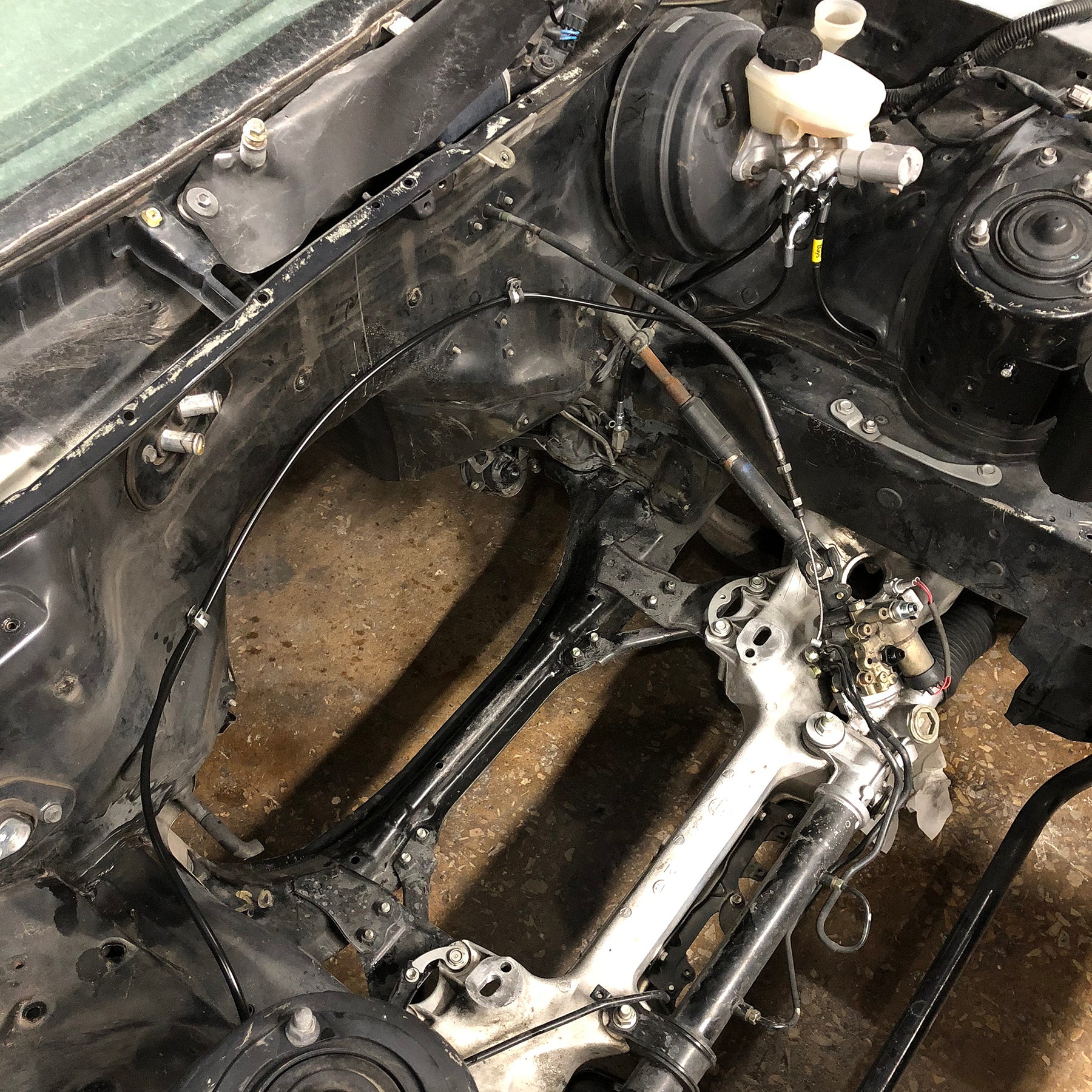 Chase Bays Brake Line Relocation - 93-98 Toyota Supra JZA80 for OEMC - Image 4