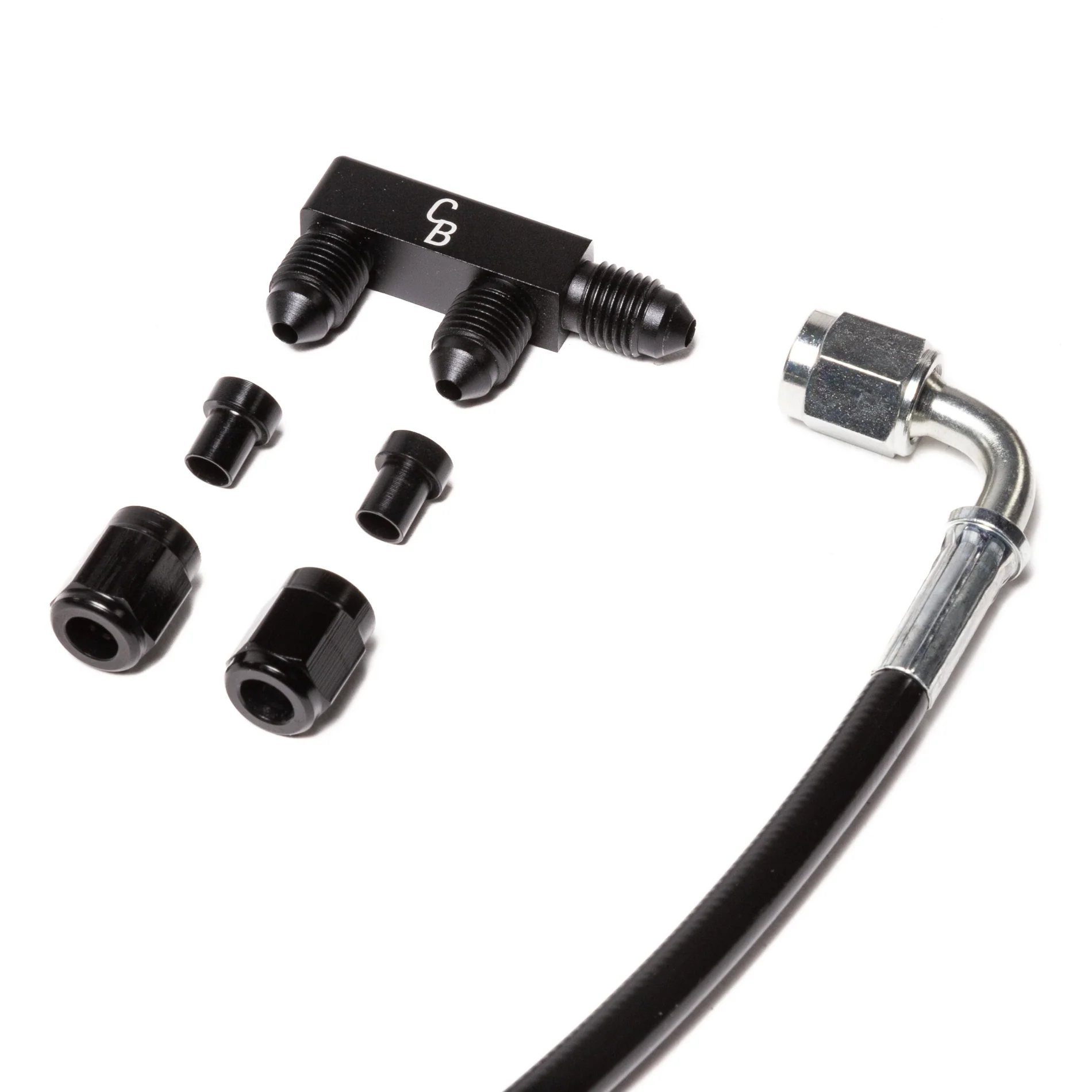 Chase Bays Brake Line Relocation for 94-01 Integra | 92-00 Civic with Single Piston Brake Booster Delete - Image 3