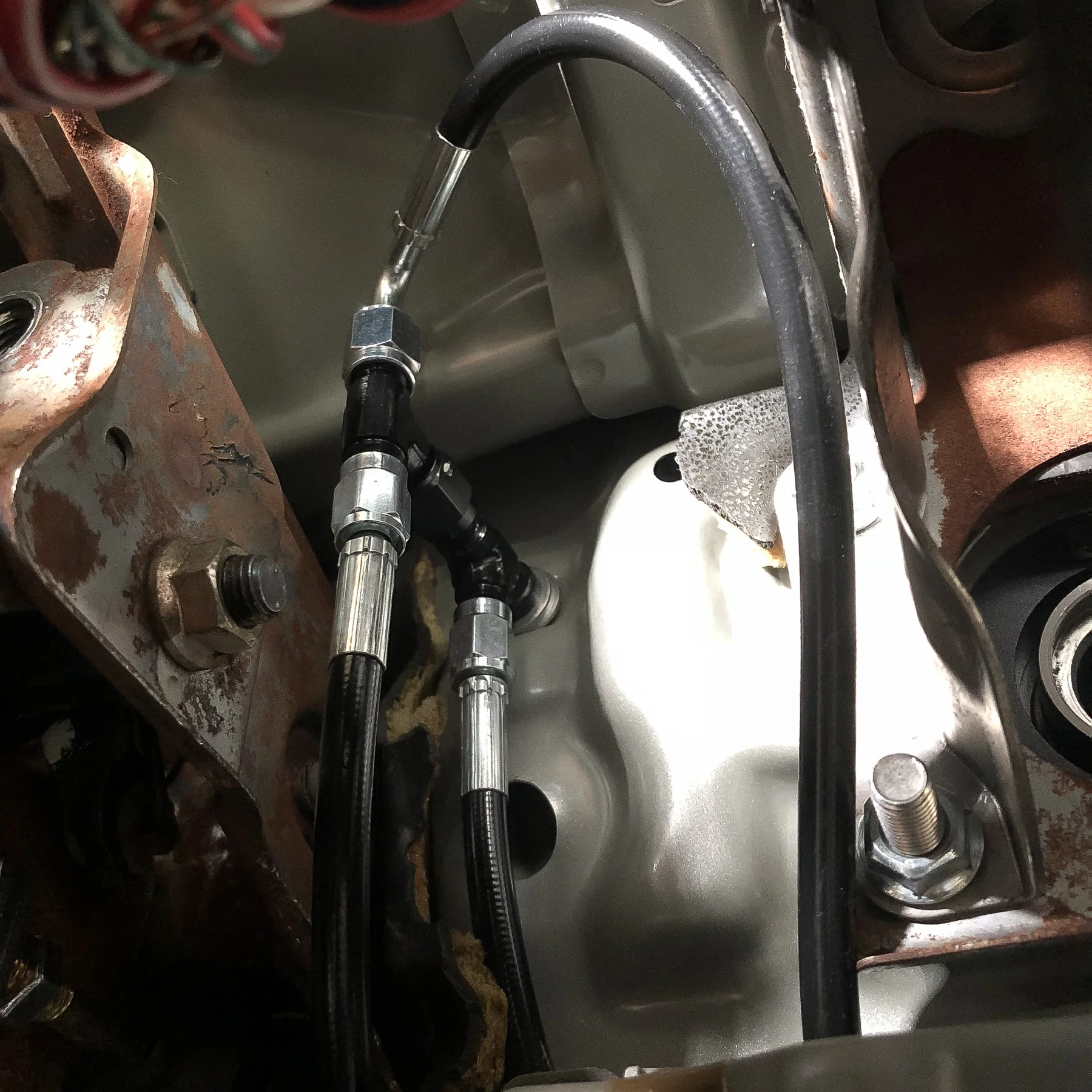 Chase Bays inInterior Brake Line Relocation for 94-01 Integra | 92-00 Civic with Single Piston Brake Booster Delete - Image 6