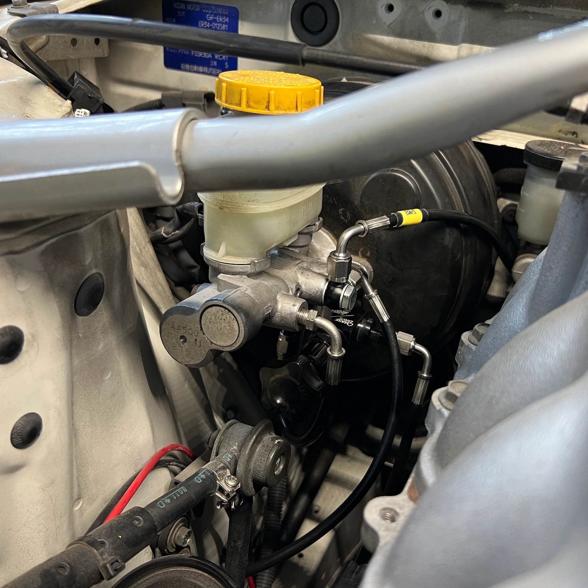 Chase Bays Brake Line Relocation & ABS Delete for OEMC - Nissan Silvia S14 / S15 & Skyline R32 / R33 / R34 - Image 2