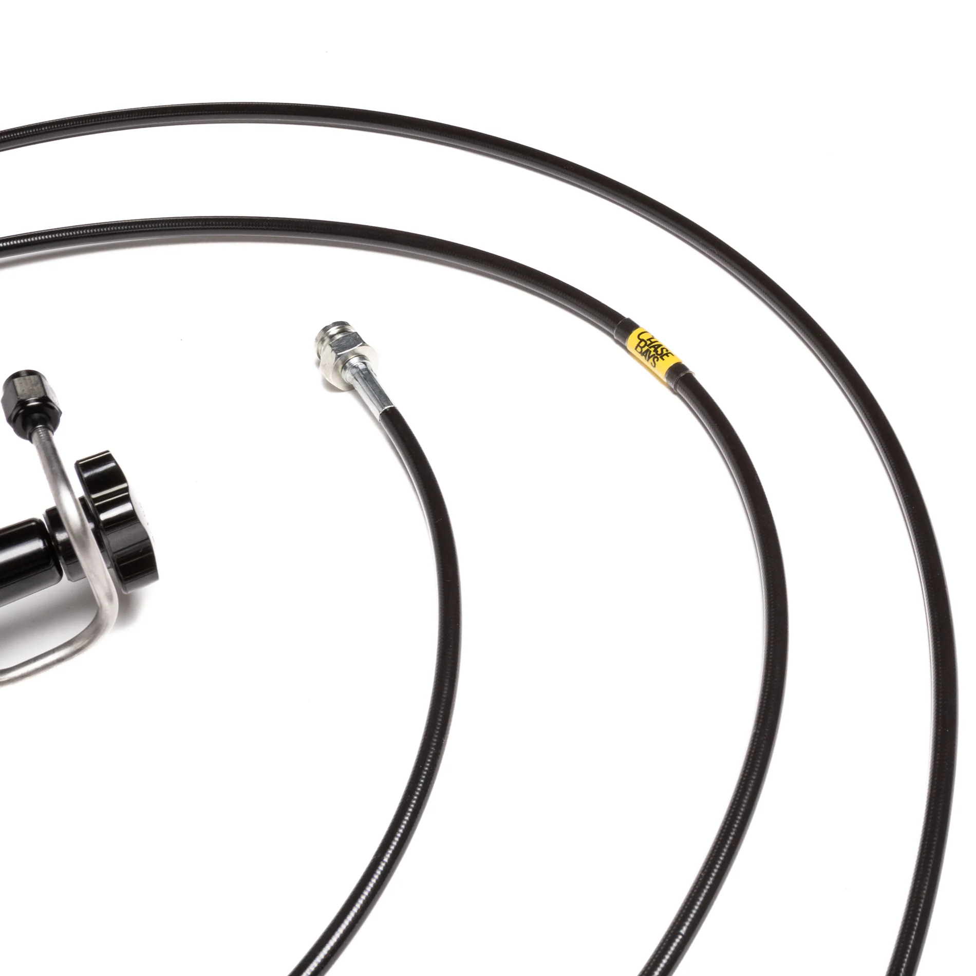 Chase Bays Brake Line Relocation for Mazda RX-7 FC with Single Piston Brake Booster Delete - Image 4