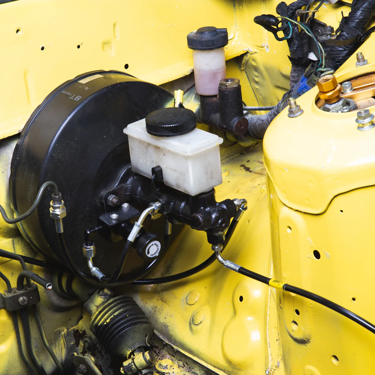 Chase Bays Brake Line Relocation - Mazda RX-7 FC for OEMC - Image 2