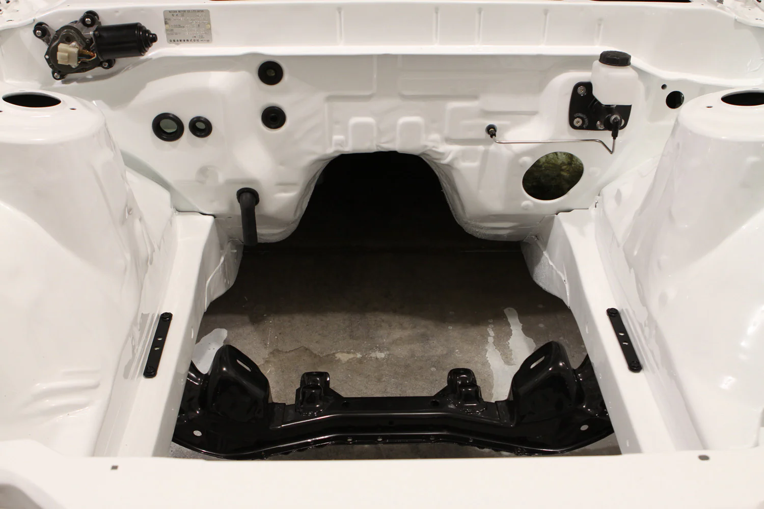 Chase Bays Brake Line Relocation for Nissan 240sx S13 / S14 / S15 with Single Piston Brake Booster Delete - Image 10