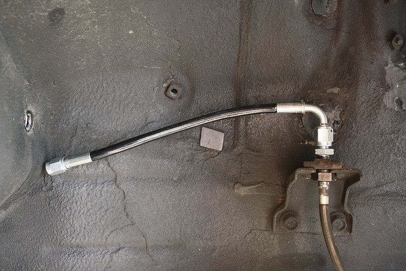 Chase Bays Brake Line Relocation for Nissan 240sx S13 / S14 / S15 with Single Piston Brake Booster Delete - Image 12