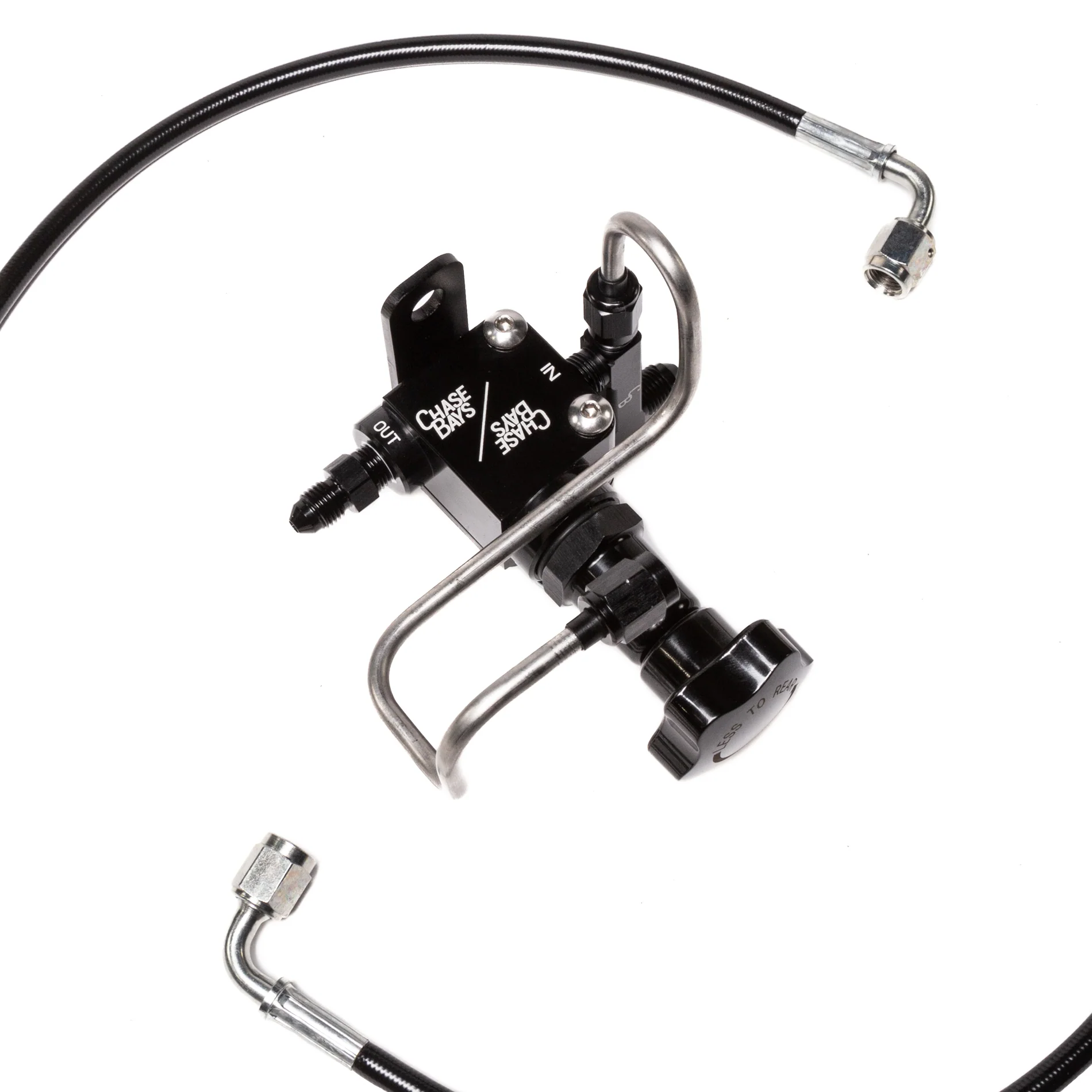 Chase Bays Brake Line Relocation for Nissan 240sx S13 / S14 / S15 with Single Piston Brake Booster Delete - Image 2