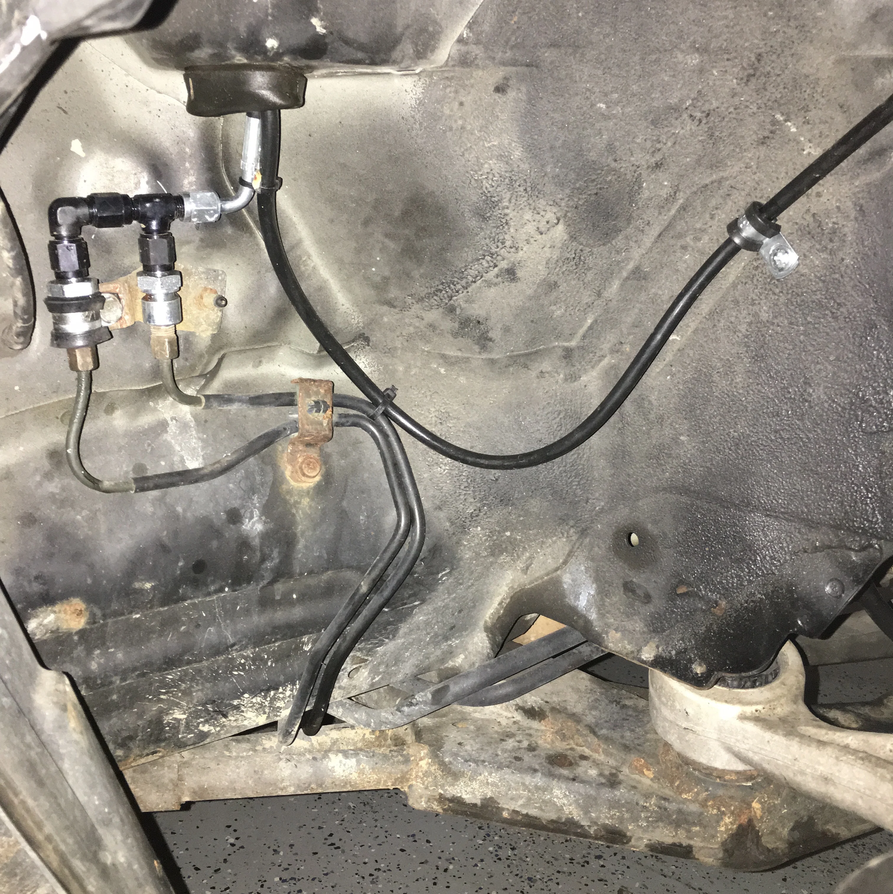 Chase Bays Brake Line Relocation for Nissan 350z | G35 with Single Piston Brake Booster Delete - Image 7