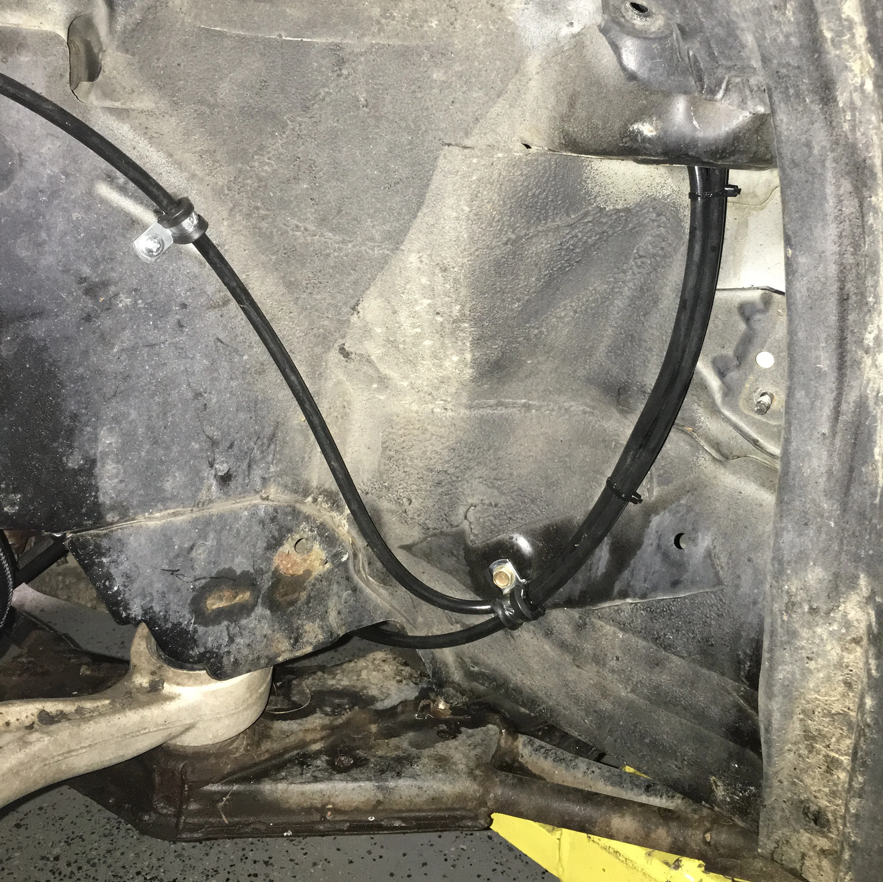 Chase Bays Brake Line Relocation for Nissan 350z | G35 with Single Piston Brake Booster Delete - Image 8