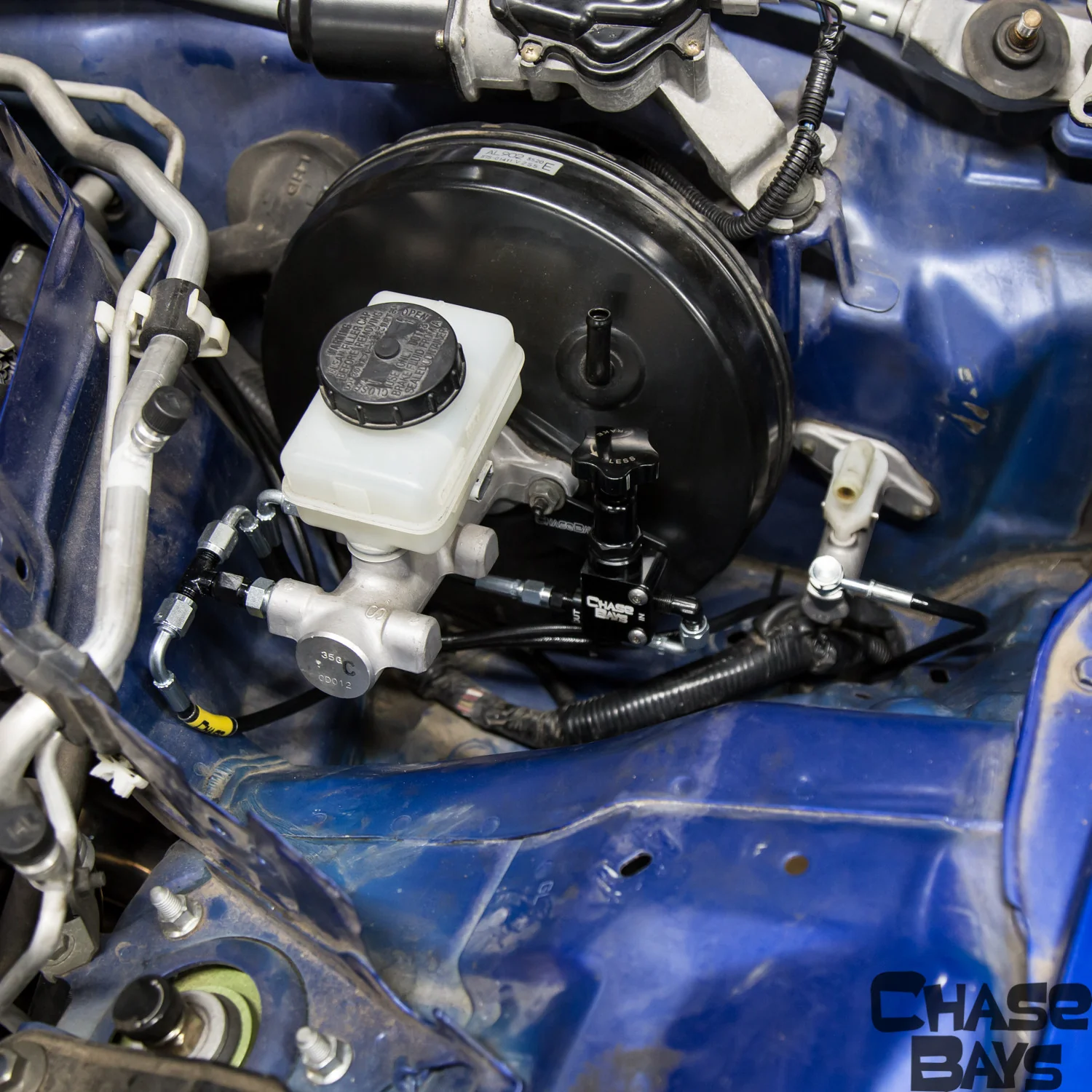 Chase Bays Brake Line Relocation - Nissan 350z | G35 inBay OEMC - Image 8