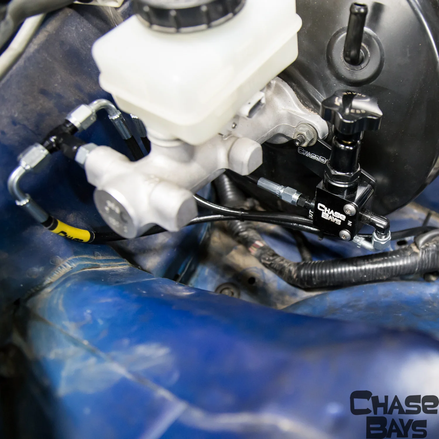 Chase Bays Brake Line Relocation - Nissan 350z | G35 inBay OEMC - Image 9