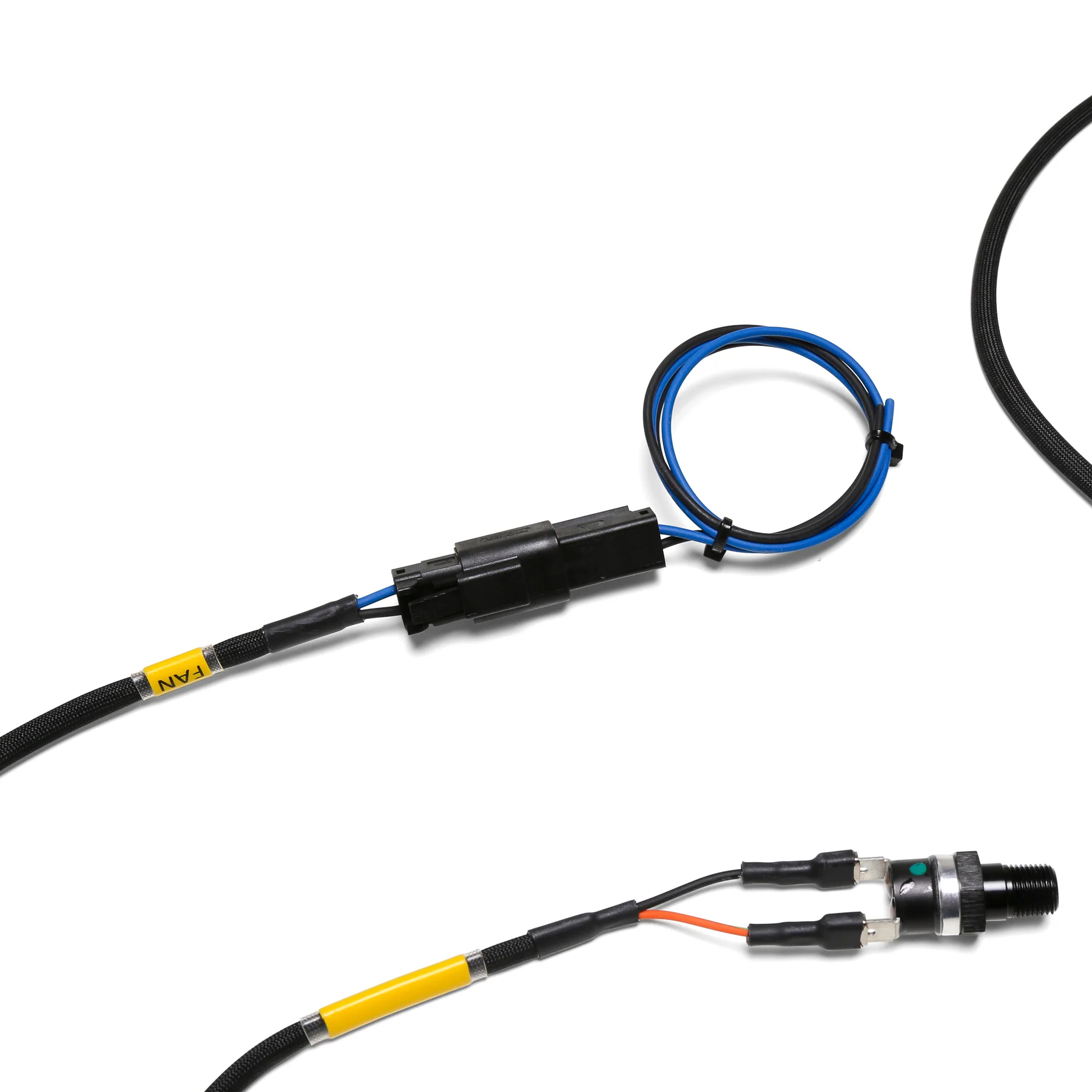Chase Bays Dual Fan Relay Wiring Harness with 180º F Thermoswitch - Image 5