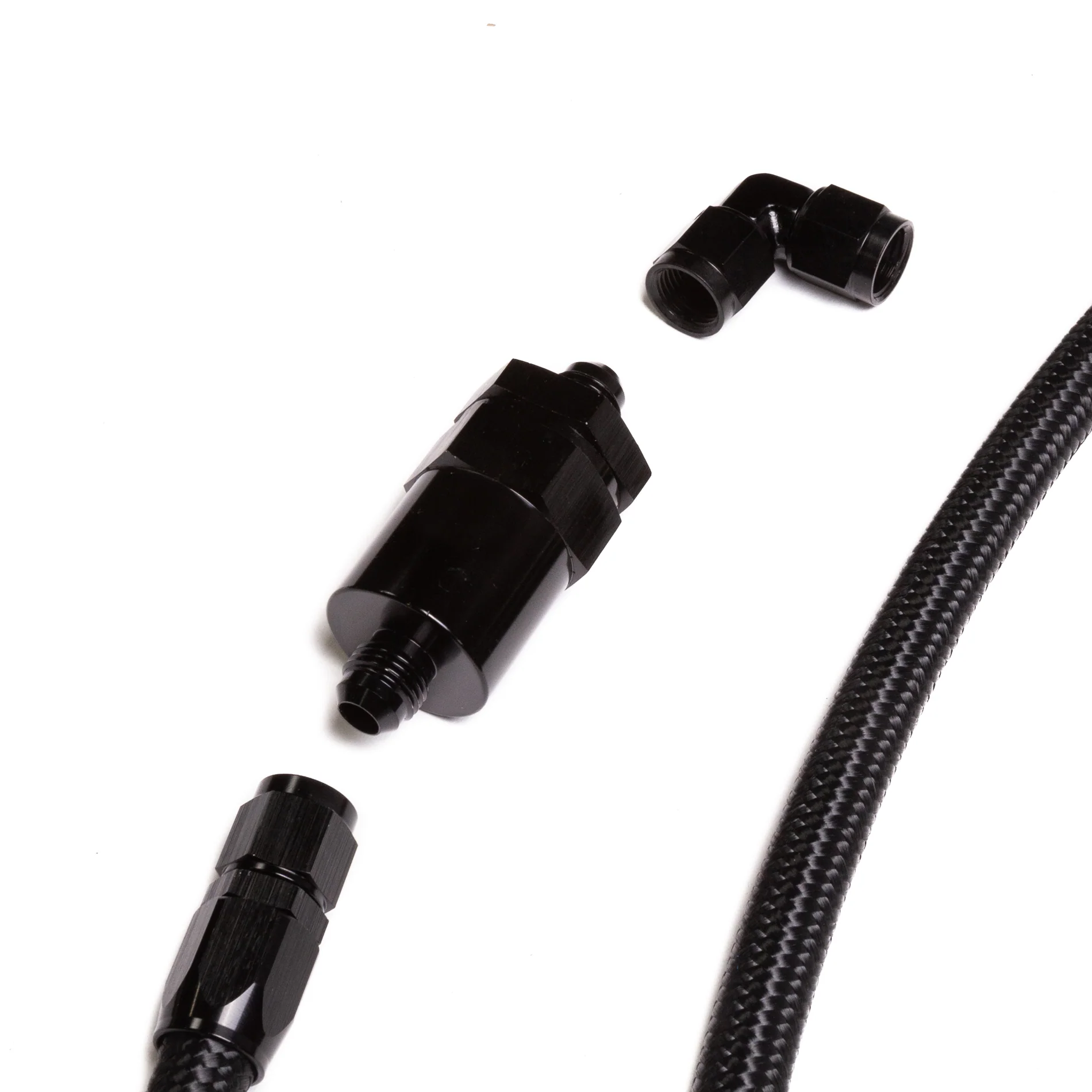 Chase Bays Front to Rear AN Fuel Line Kit - Toyota AE86 Corolla with Beams 3S-GE - Image 2