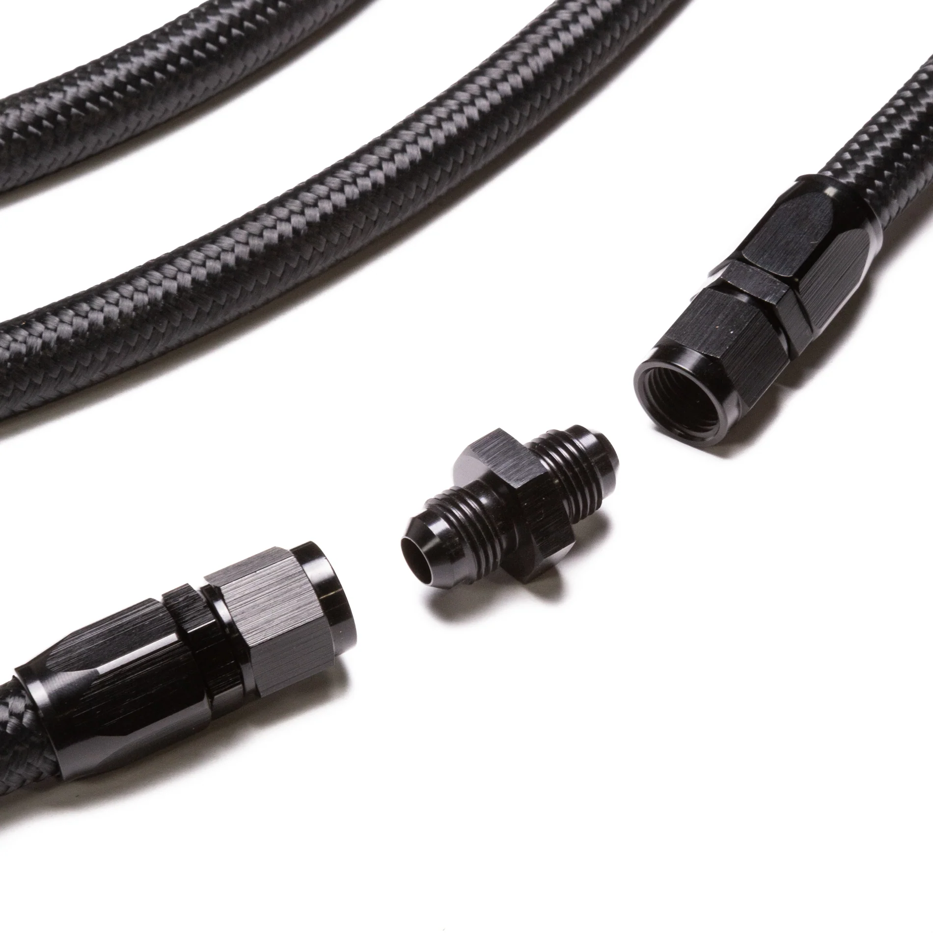 Chase Bays Front to Rear AN Fuel Line Kit - Toyota AE86 Corolla with Beams 3S-GE - Image 3