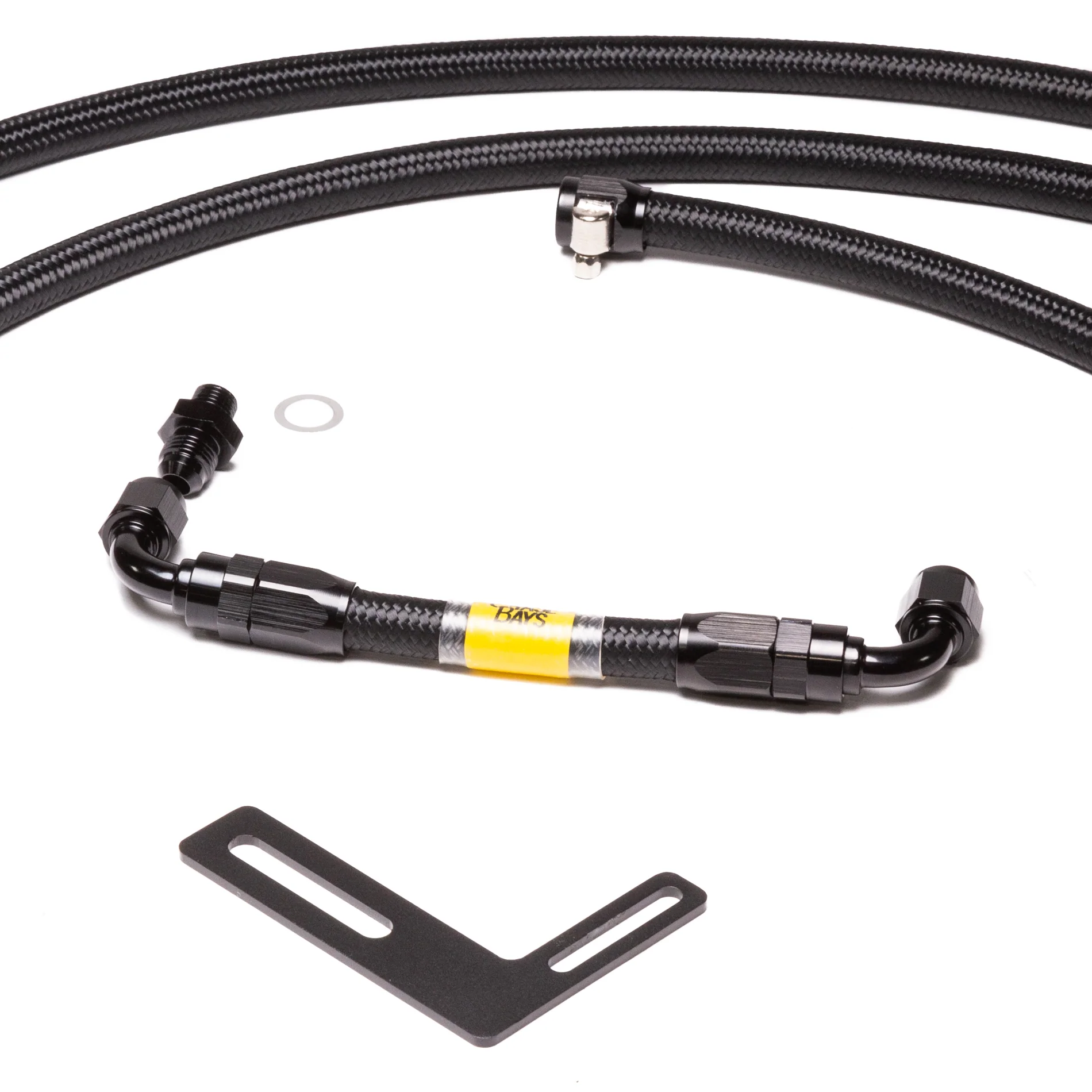 Chase Bays Front to Rear AN Fuel Line Kit - Toyota AE86 Corolla with Beams 3S-GE - Image 5