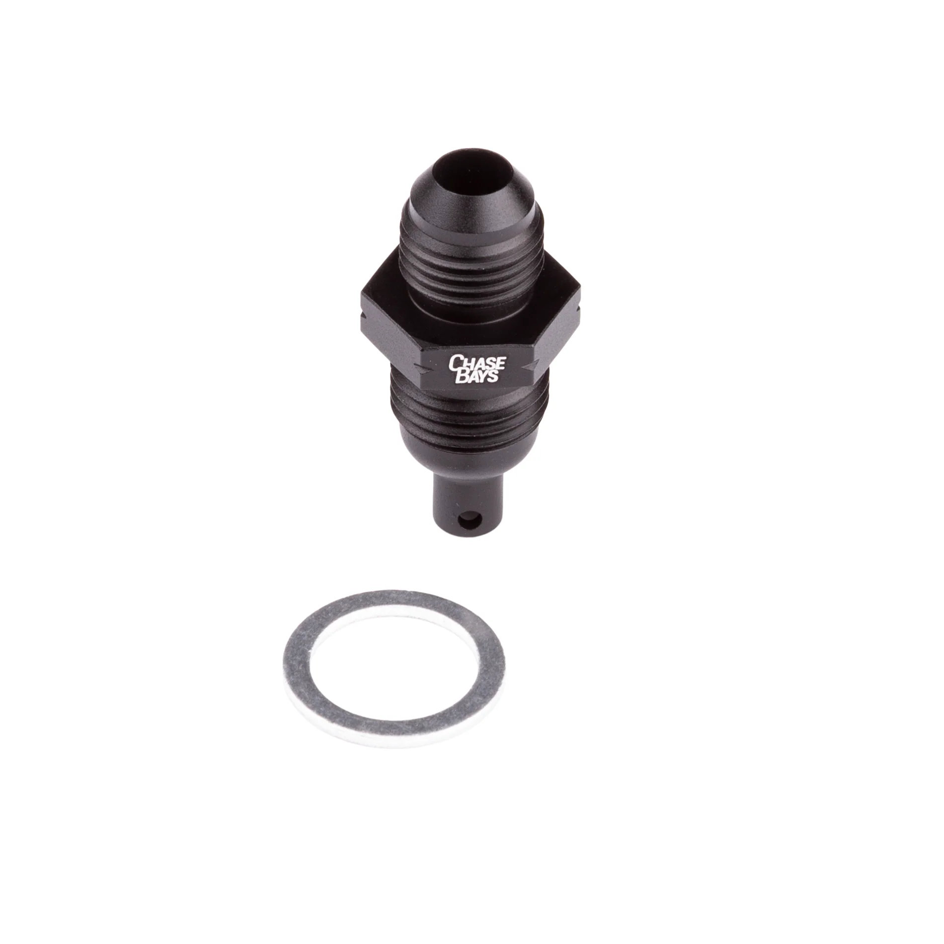 Chase Bays M16x1.5 3/32 Flow Restrictor to 6AN Power Steering Adapter - Image 3