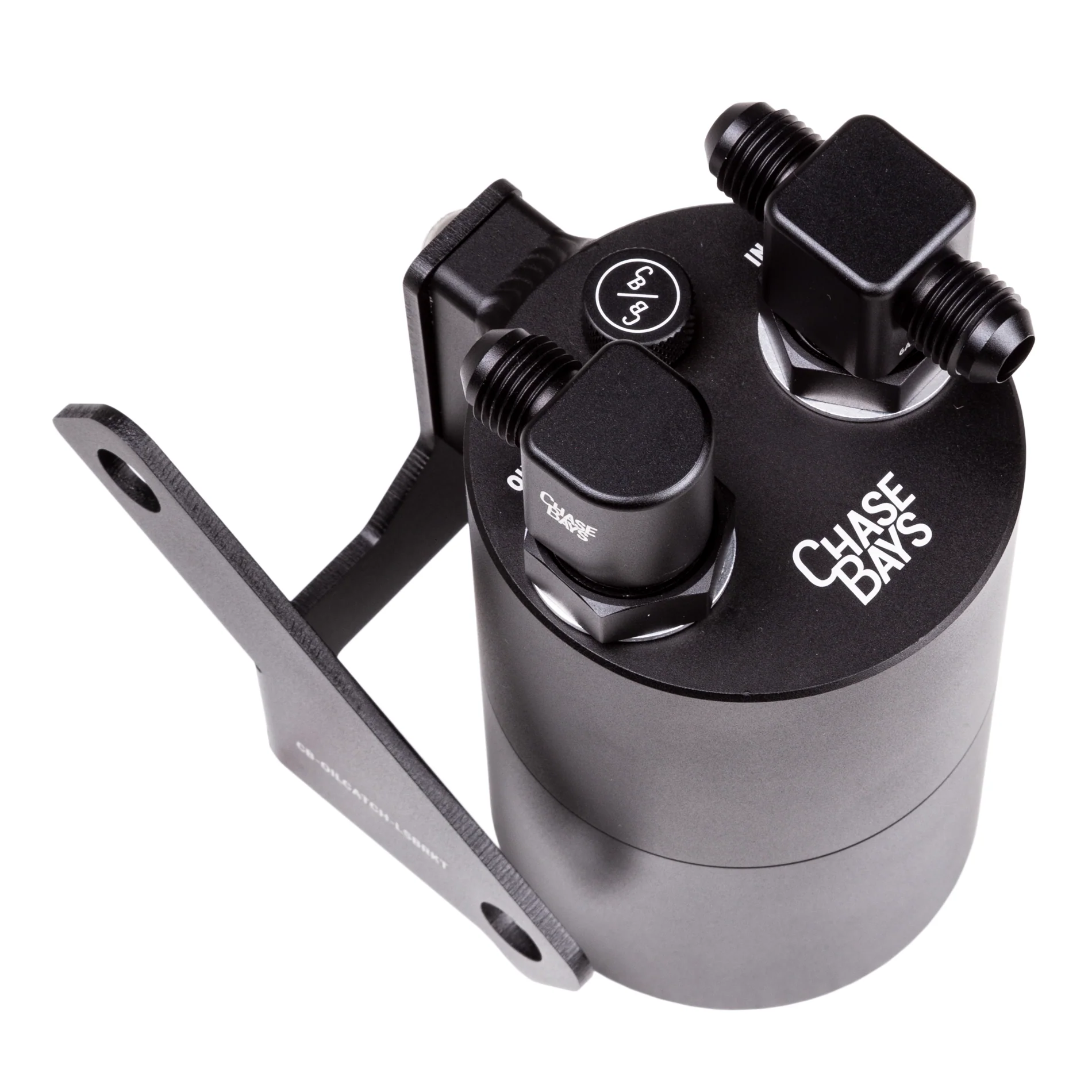 Chase Bays Oil Catch Can Kit w/ AN Hose and Hose Ends - GM LS3 / LS7 / L99 - Image 3
