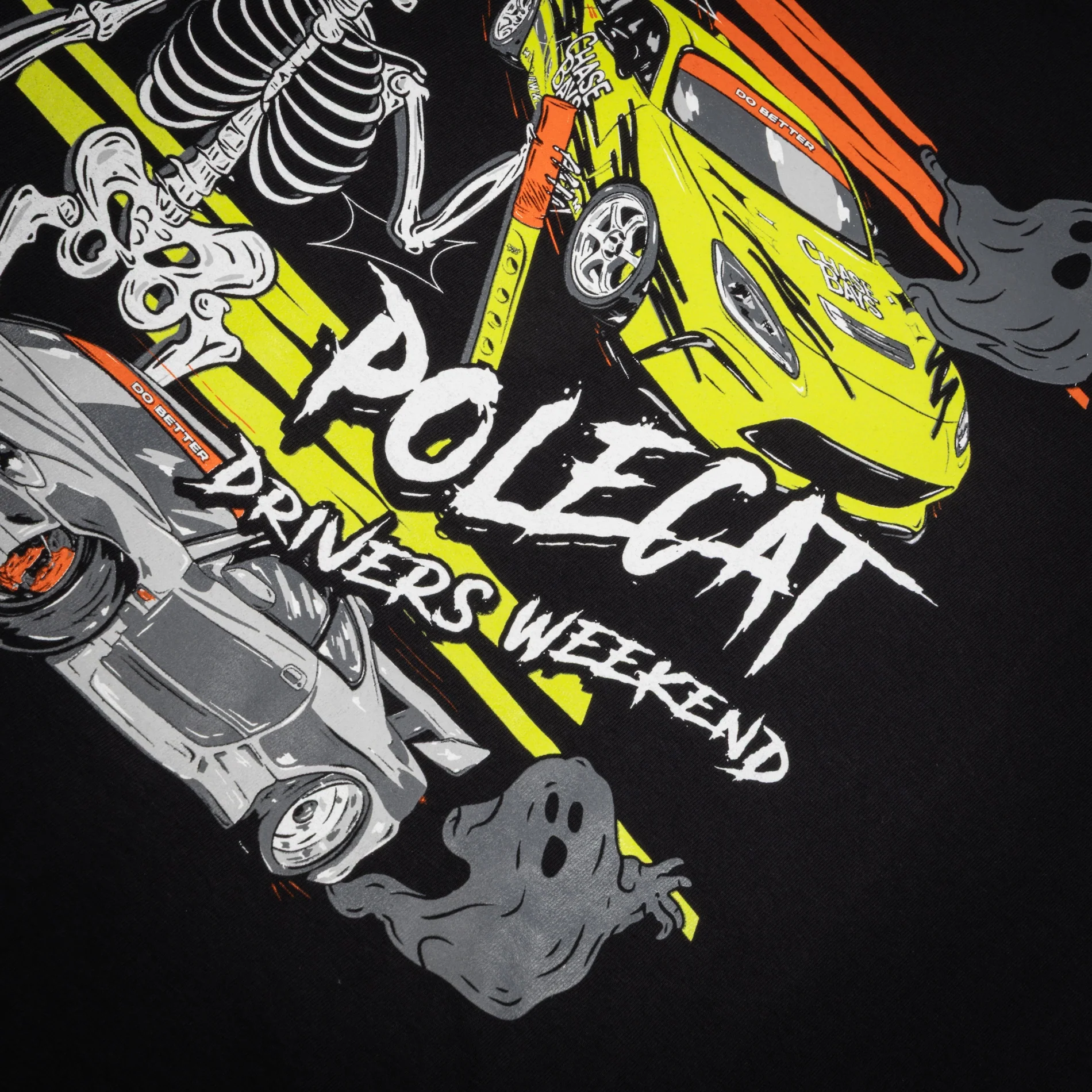 Chase Bays Polecat October Halloween Tee - Image 5