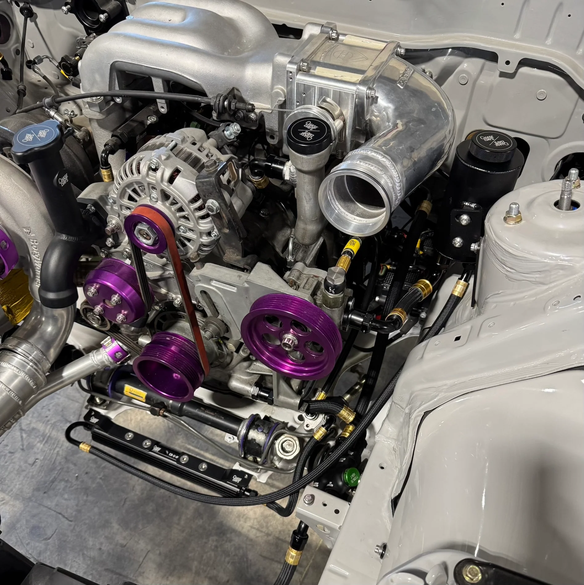 Chase Bays Power Steering Kit for Mazda RX-7 FD w/ 13B-REW - Image 7