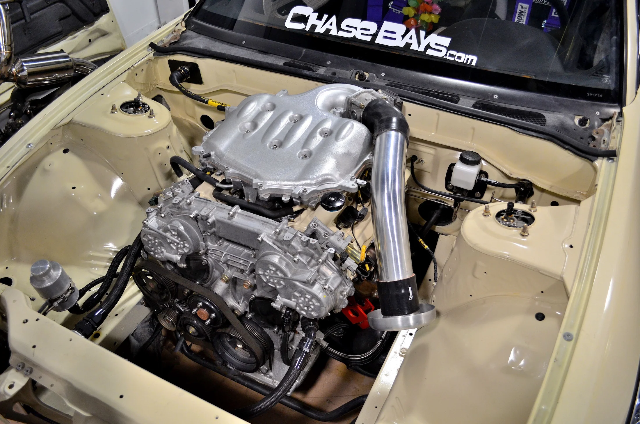 Chase Bays Power Steering Kit - Nissan 240sx S13 / S14 / S15 with VQ35DE or KA24E - Image 4