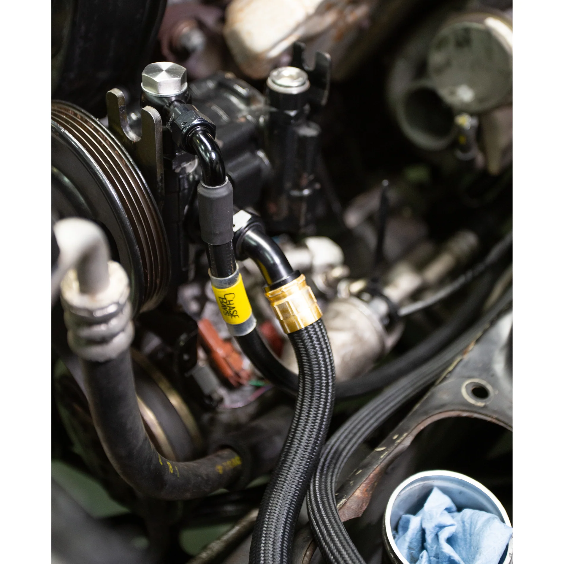 Chase Bays Power Steering Kit - Nissan Skyline R32 / R33 with RB20DET | RB25DET | RB26DETT - Image 13