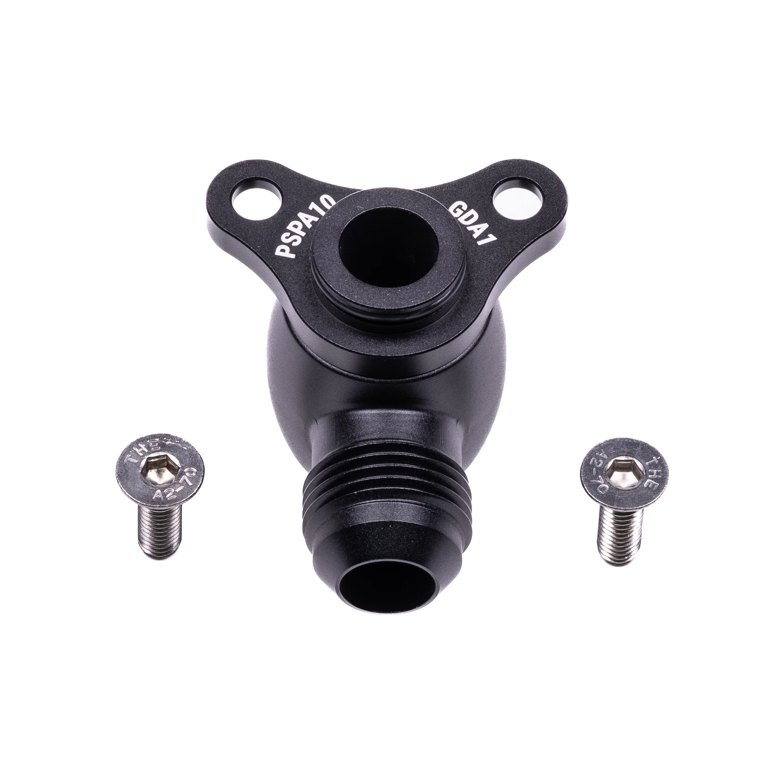 Chase Bays Power Steering Pump Feed 10AN Adapter - Subaru WRX EJ20 & EJ25 | Nissan VQ | GM LS2 GTO - Image 2