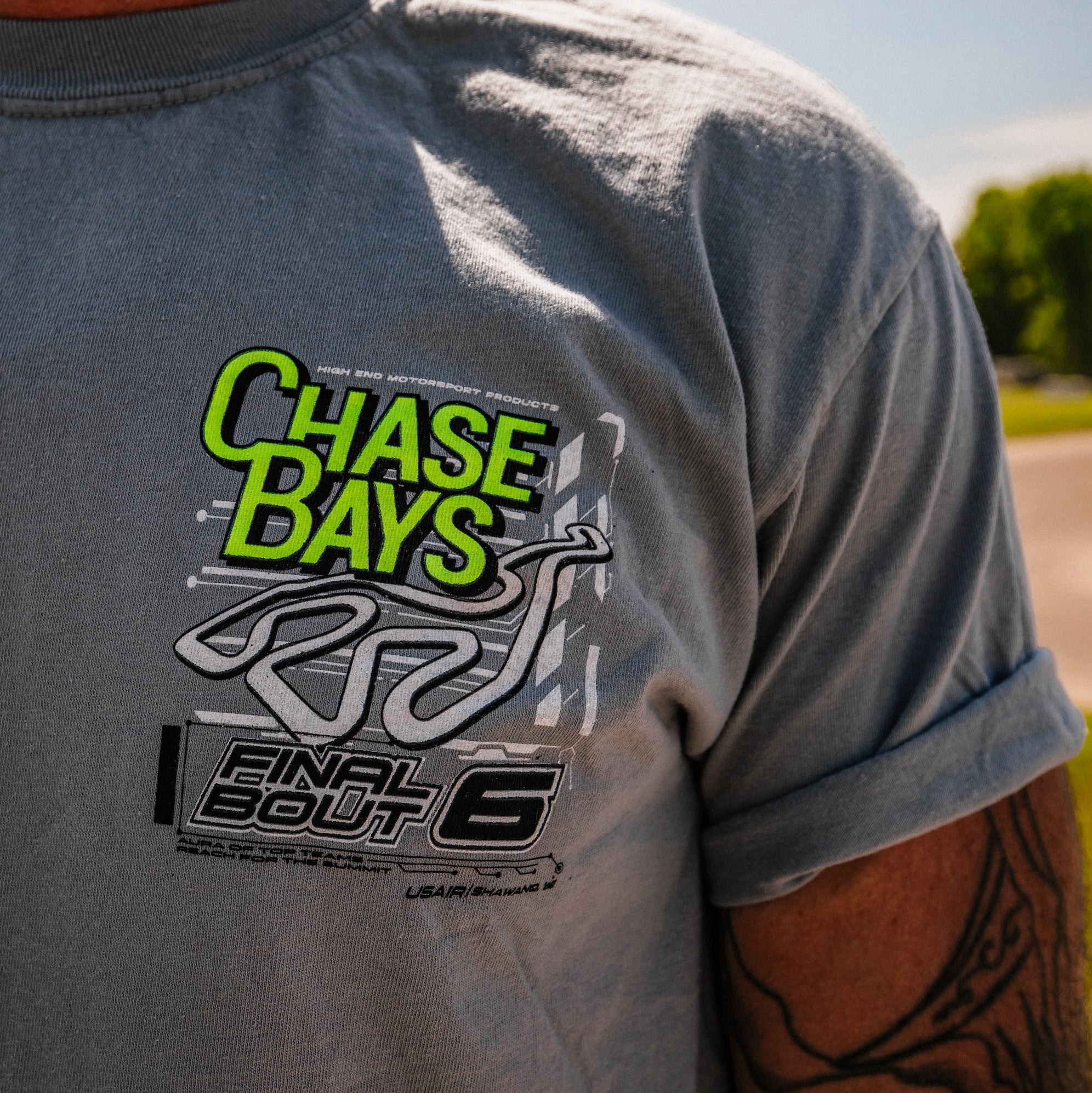 Chase Bays x Final Bout 6 2023 Event Tee - Image 4